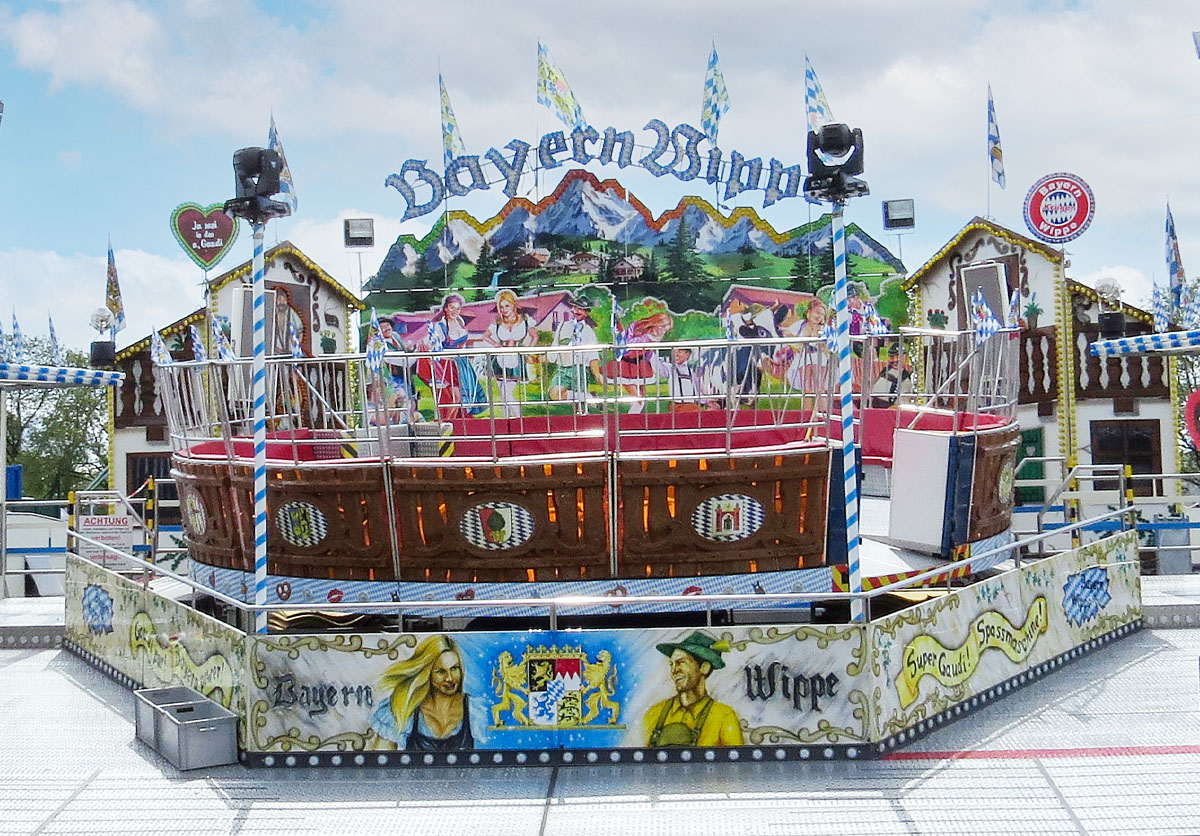 Hopser Karussell Bayern Wippe